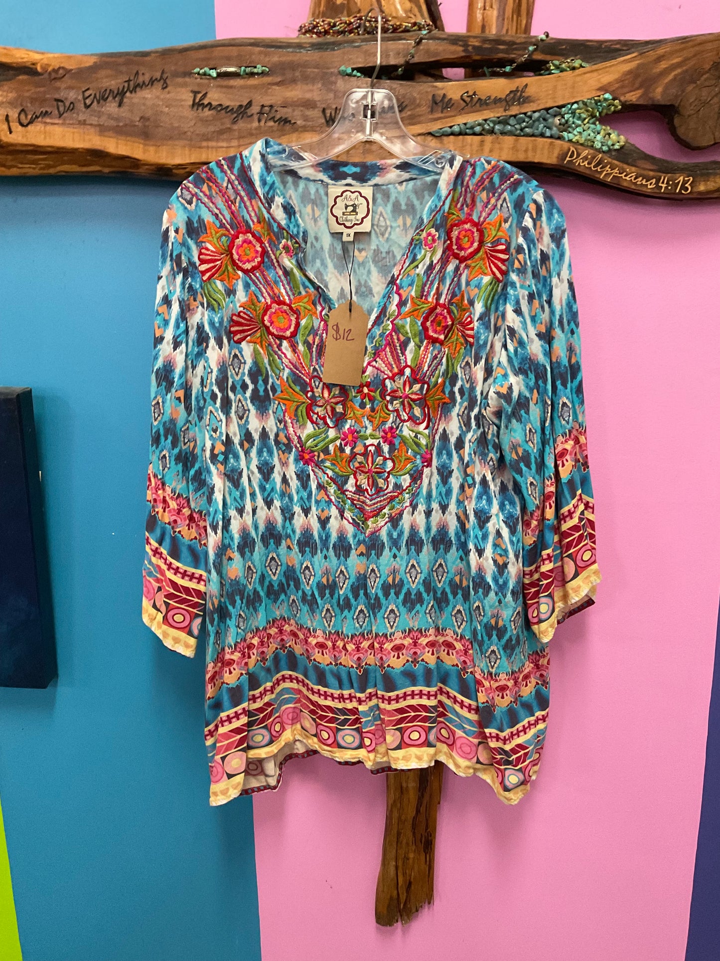 Beautiful Embroidered Top 1x