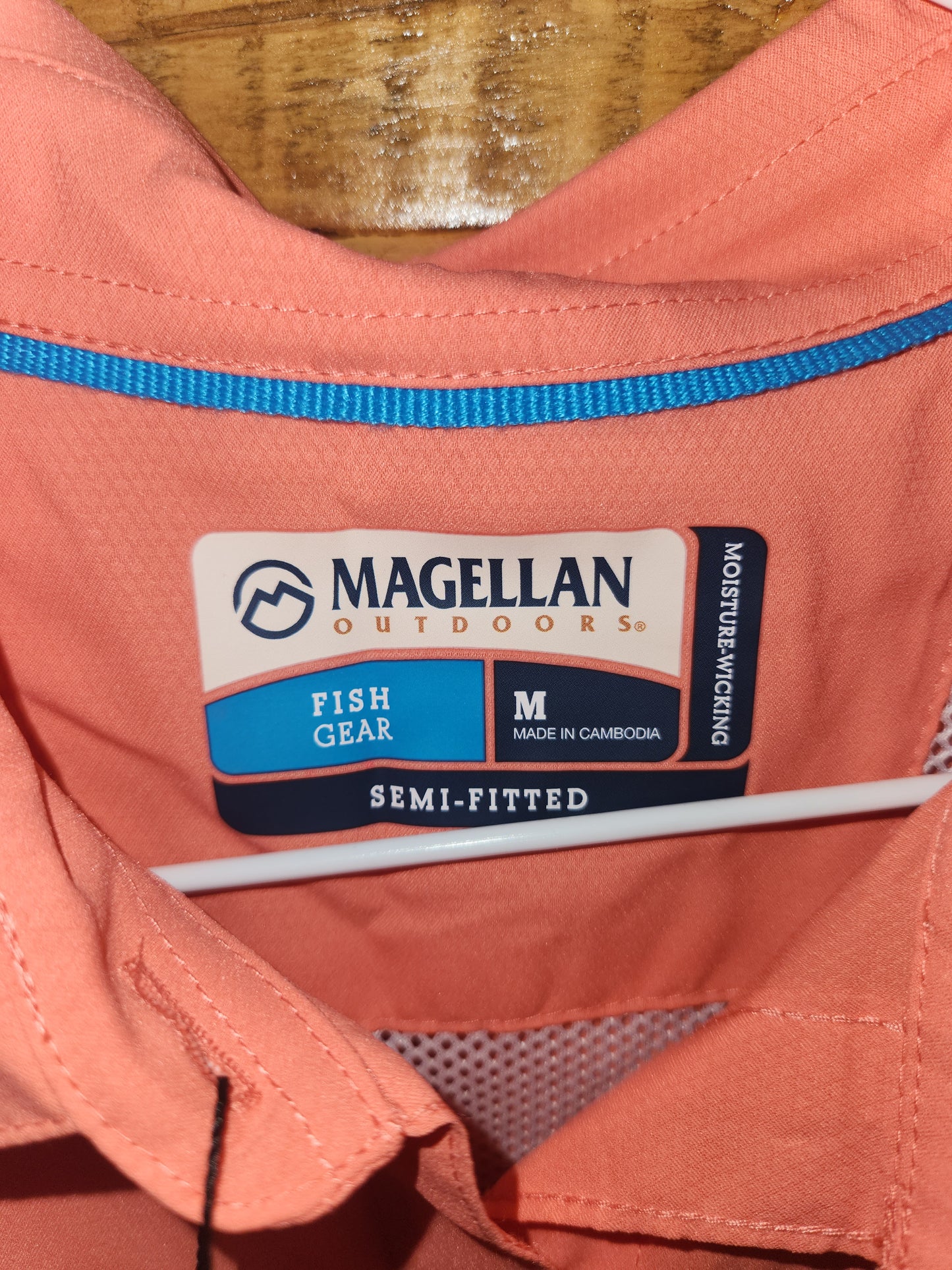 Magellan Short Sleeve Fishing Shirt Medium