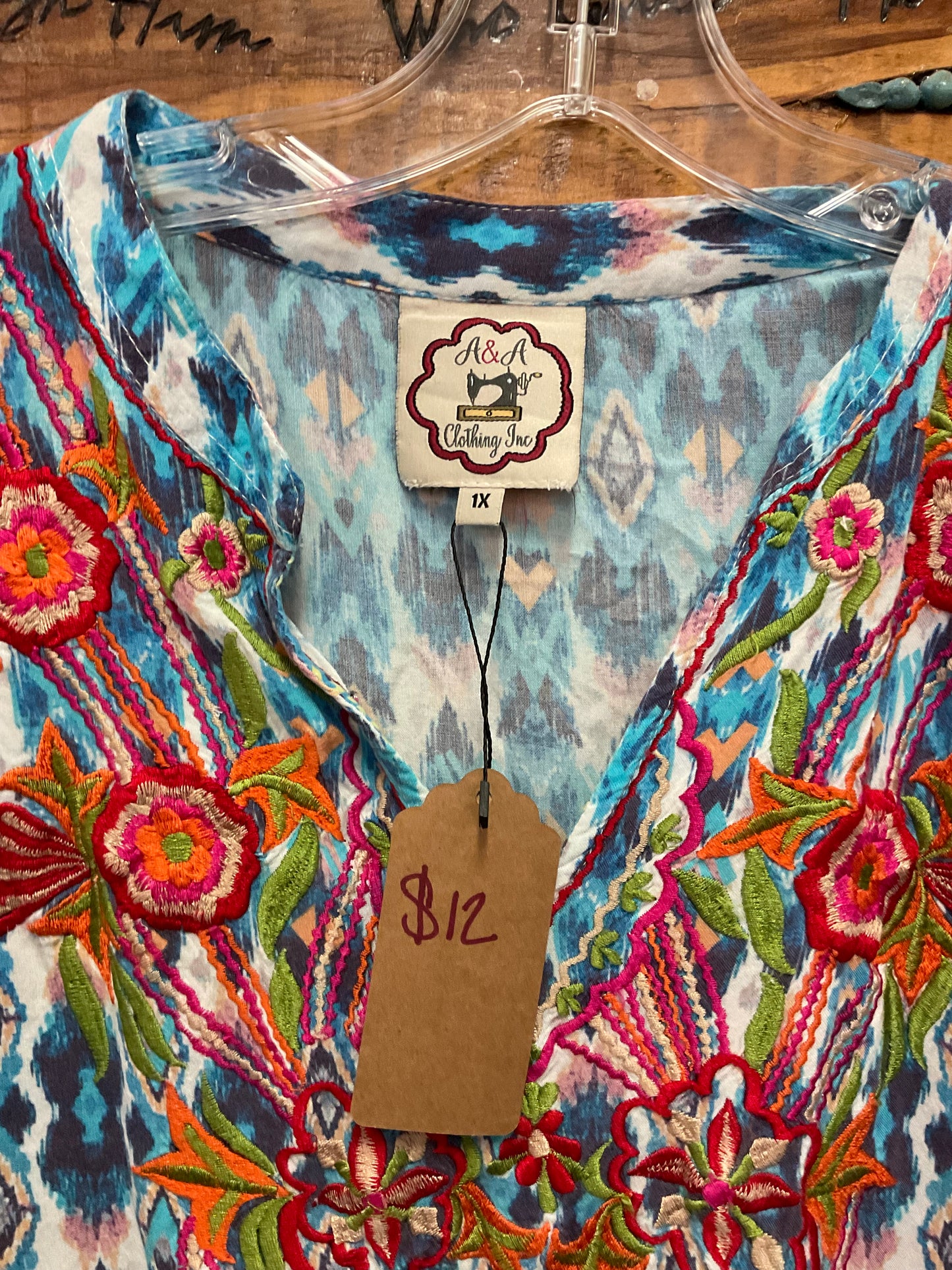 Beautiful Embroidered Top 1x