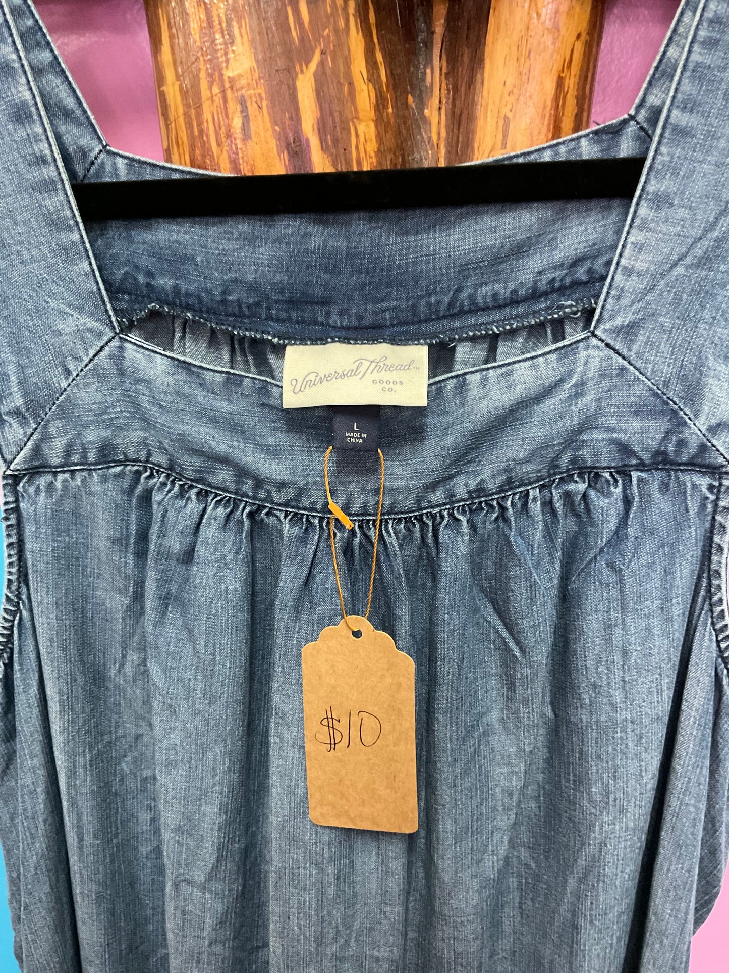 Universal Threads Denim Dress Large