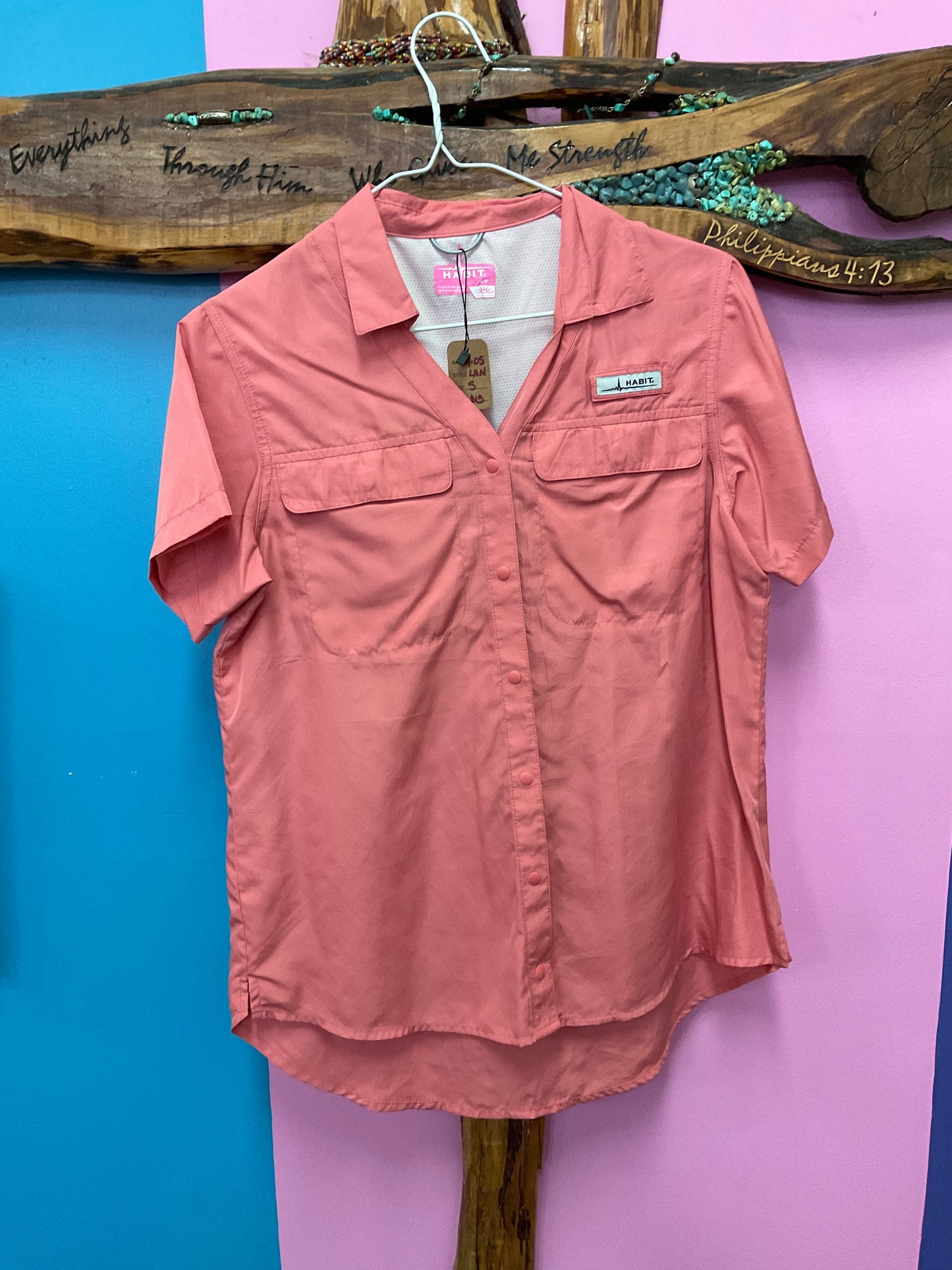 Habit Fishing Shirt Small