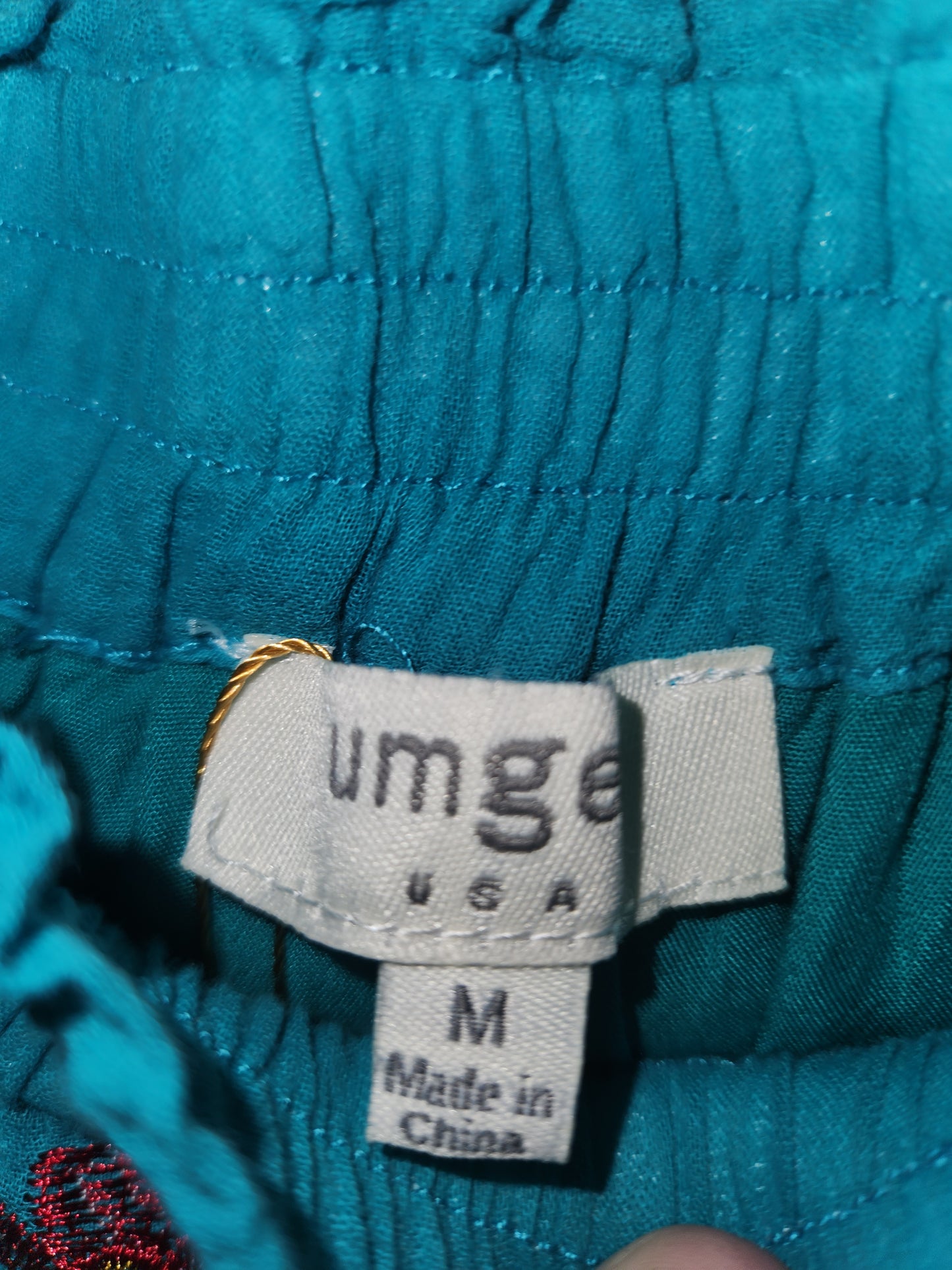 Umgee Embroidered Top Medium